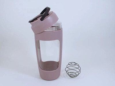 DIMAZOFLY 700 ml Plastic Shaker(Pack of 2, Pink)