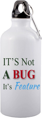 Pigmentz best It's not a bug It's Feature on white 760 ml Bottle(Pack of 1, Multicolor, Steel)