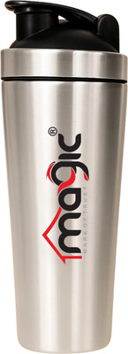 MAGIC 750 ml Steel Shaker(Pack of 1, Steel/Chrome)