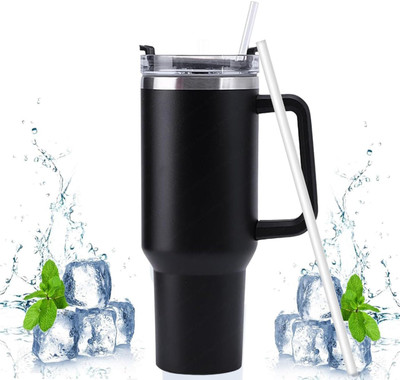 INFINITY BY CHARMI 1200 ml Steel Bottle(Pack of 1, Black)