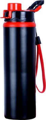 SMILYNATION 750 ml Steel Shaker(Pack of 1, Red)