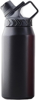 3D METRO SUPER STORE 750 ml Steel Flask(Pack of 1, Black)