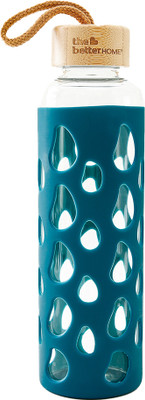 The Better Home 500 ml Glass Bottle(Pack of 1, Blue)