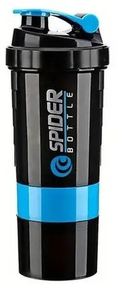 Akash 500 ml Plastic Shaker(Pack of 1, Light Blue)
