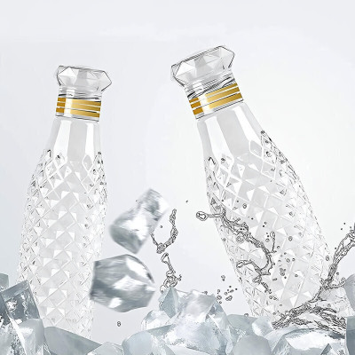 Elecsera 1000 ml Plastic Bottle(Pack of 2, White)