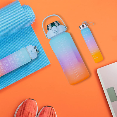 Sankalp collection 1000 ml Silicone Sipper(Pack of 3, Multicolor)