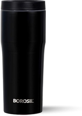 BOROSIL 500 ml Steel, Copper Bottle(Pack of 1, Black)