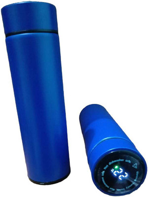 GGM ENTERPRIESES 500 ml Steel Bottle(Pack of 1, Blue)