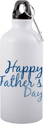 COLOR YARD 600 ml Aluminium Sipper(Pack of 1, White)