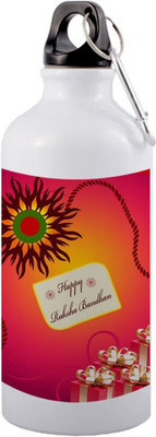 SANNO WORLD 600 ml Aluminium Bottle(Pack of 2, White)