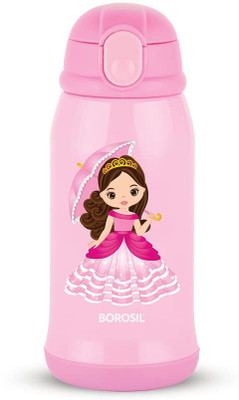 BOROSIL 500 ml Steel Bottle(Pack of 1, Pink)