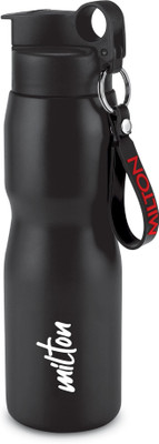 MILTON 750 ml Steel Bottle(Pack of 1, Black)