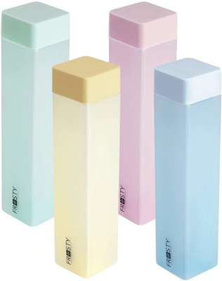 FROSTY 1000 ml Plastic Bottle(Pack of 4, Multicolor)