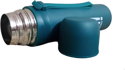 3D METRO SUPER STORE 500 ml Steel Flask(Pack of 1, Blue)