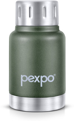 pexpo 160 ml Steel Flask(Pack of 1, Green)