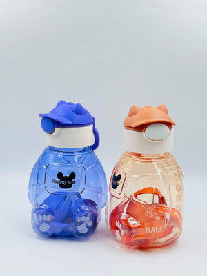 tulsisutra 1000 ml Plastic Sipper(Pack of 1, Blue, Orange, Pink, Purple)