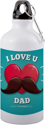 COLOR YARD 600 ml Aluminium Sipper(Pack of 1, White)