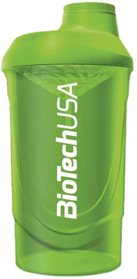 BiotechUSA by BioTechUSA 600 ml Plastic Shaker(Pack of 1, Green)
