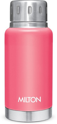 MILTON 160 ml Steel Flask(Pack of 1, Pink)