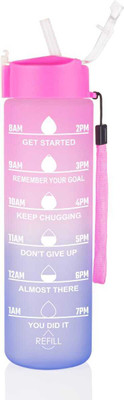AVIDHA 1000 ml Plastic Shaker(Pack of 1, Pink, Purple)