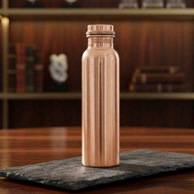 GMA 1000 ml Copper Bottle(Pack of 1, Light Brown)