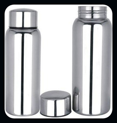 Trendblend 1000 ml Steel Bottle(Pack of 2, Silver)