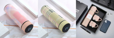 Tenet 500 ml Steel Flask(Pack of 3, Multicolor)