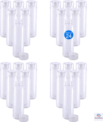 Heart Home 1000 ml Plastic Bottle(Pack of 24, White)