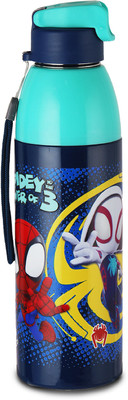 cello 600 Web Warriors 3D Print 540 ml Bottle(Pack of 1, Blue, Plastic)
