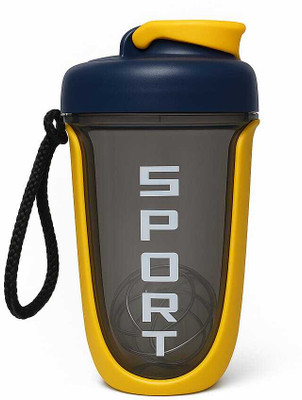 NS Brothers 700 ml Plastic Shaker(Pack of 1, Yellow)