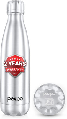 pexpo 500 ml Steel Flask(Pack of 1, Silver)