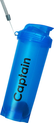 CAPTAIN 750 ml Plastic Shaker(Pack of 1, Blue)
