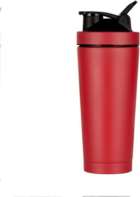 3D METRO SUPER STORE 650 ml Steel Flask(Pack of 1, Red)