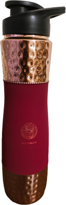 Aranyalaya 1000 ml Copper Sipper(Pack of 1, Maroon)
