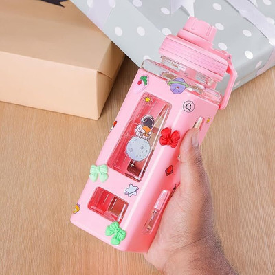 BATBIRD 700 ml Plastic Sipper(Pack of 1, Pink)