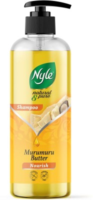 snaptokart Nyle Natural & Pure Nourish Shampoo,Paraben & Sulphate Free,With Murumuru Butter 300 ml Bottle(Pack of 1, Yellow, Plastic)