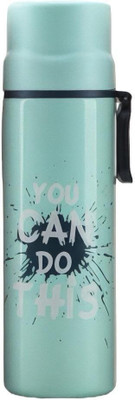 3D METRO SUPER STORE 450 ml Steel Flask(Pack of 1, Blue)