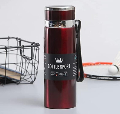 MR Wonder 1000 ml Steel Bottle(Pack of 1, Red)