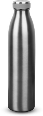 The Wallet Store Get Set Go Stainless Steel Vacuum Insulated Water Bottle 1000 ml Bottle(Pack of 1, Silver, Steel)