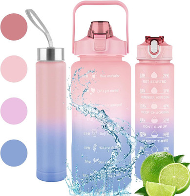 IKONEXX 2000 ml Plastic Bottle(Pack of 3, Multicolor)
