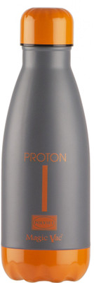 POLYSET Proton Stainless Steel Vacuum Bottle, 350 Ml, Black 350 Ml Bottle (Pack Of 1, Orange, Grey, Red, Steel) For Rs. 242 @ 66% off