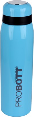 PROBOTT Thermosteel Vacuum Flask Hot & Cold Water Bottle 500ml -Light Blue 500 ml Flask(Pack of 1, Blue, Steel)