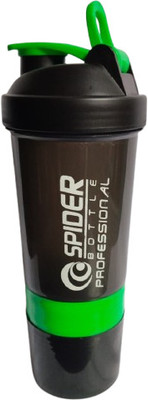 KESHAV 1000 ml Plastic Shaker(Pack of 1, Black)
