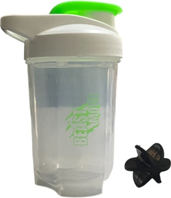 Snipper 500 ml PET Shaker(Pack of 1, Green)