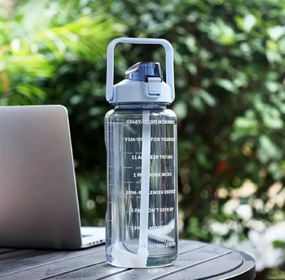 TrueEssence 2000 ml Plastic Bottle(Pack of 1, Blue)