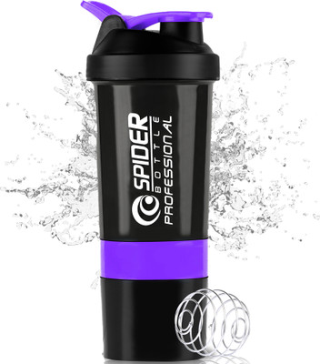 Dassio 500 ml Plastic Shaker(Pack of 1, Purple)