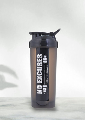 THINKFIT 700 ml Plastic Sipper(Pack of 1, Black)