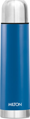 MILTON 1000 ml Steel Flask(Pack of 1, Blue)