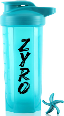 ZYRO 750 ml Plastic Shaker(Pack of 1, Multicolor)