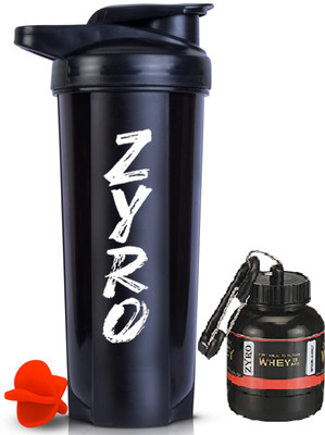 ZYRO 750 ml Plastic Shaker(Pack of 2, Beige)